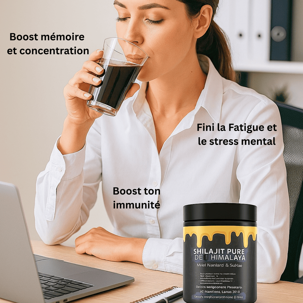 Shilajit Pure Vitalité - Booster Mental et immunitaire